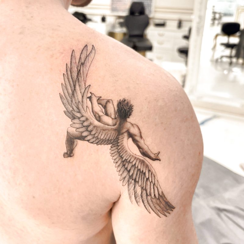 David DaVinci portfolio — Apollo Tattoo Studio, Selected work by David, piece 1