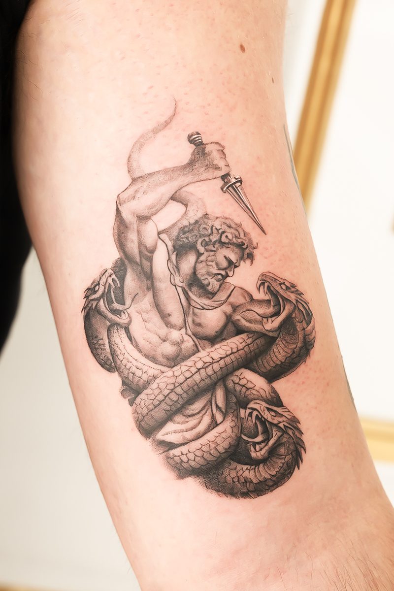David DaVinci portfolio — Apollo Tattoo Studio, Selected work by David, piece 8