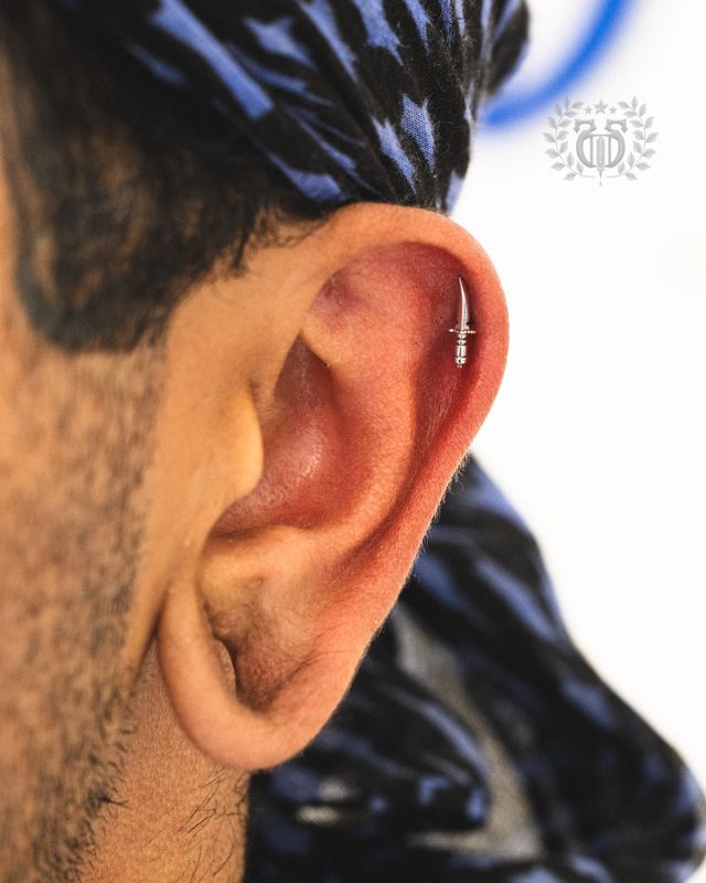 Helix Piercing at Apollo Tattoo & Piercing Studio — Apollo Tattoo & Piercing Studio 2