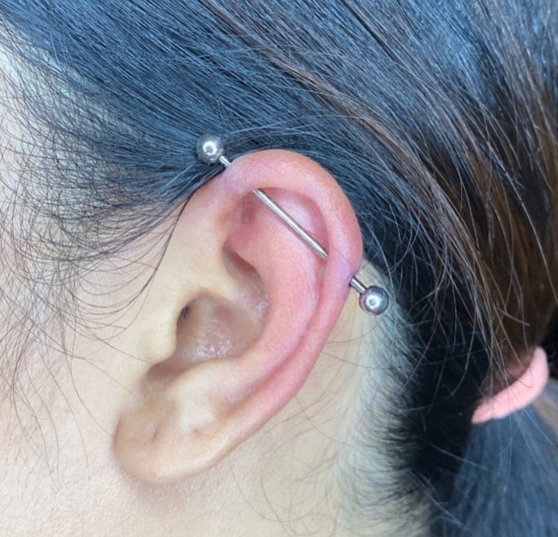 Industrial Piercing at Apollo Tattoo & Piercing Studio — Apollo Tattoo & Piercing Studio 5