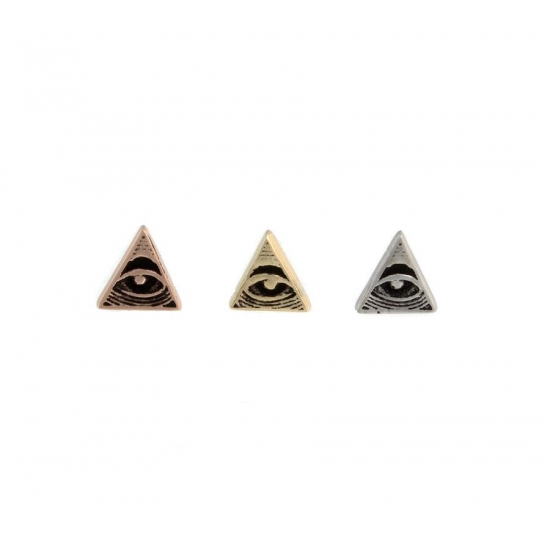 Charm - Gillian Flying Crane - 12x6mm - 3x Jump Rings to Attach to Navel Facing Ring - Left Oriented