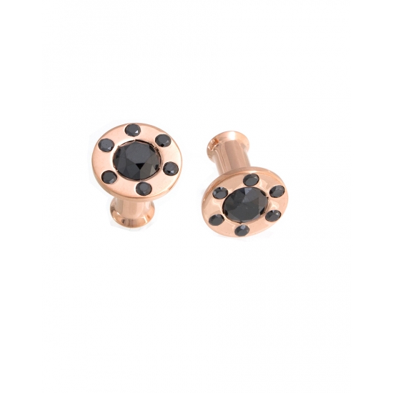 Pin - 5.5mm Elaine - 5x 1.25x1x.75mm Tapered Baguettes, 5x 1mm Rounds, and 2mm Round Center