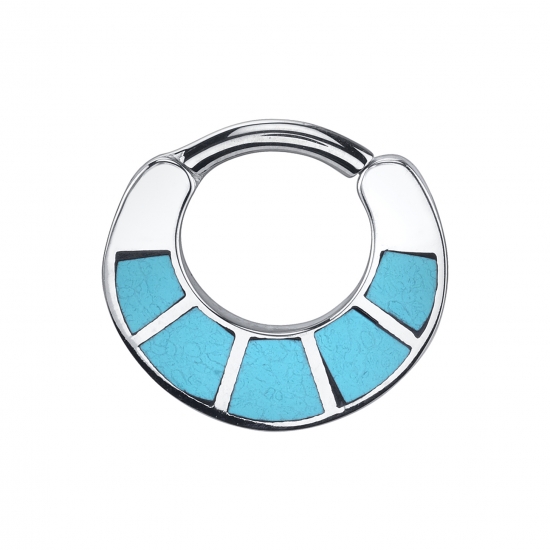 Islay - Hinge Ring with Inlayed Gemstones - DO NOT SELL - WE NO LONGER OFFER THE ISLAY HINGE RING