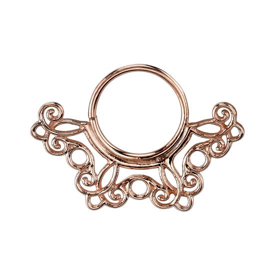Amaro - Seam Ring with Filigree Design