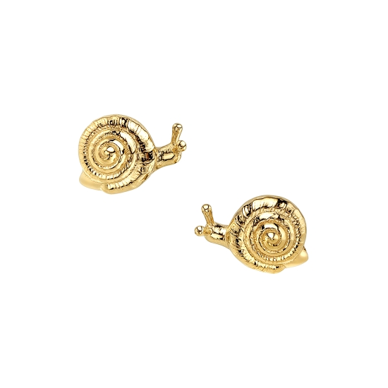 Pin with LEFT FACING Snail - 7x4.5mm