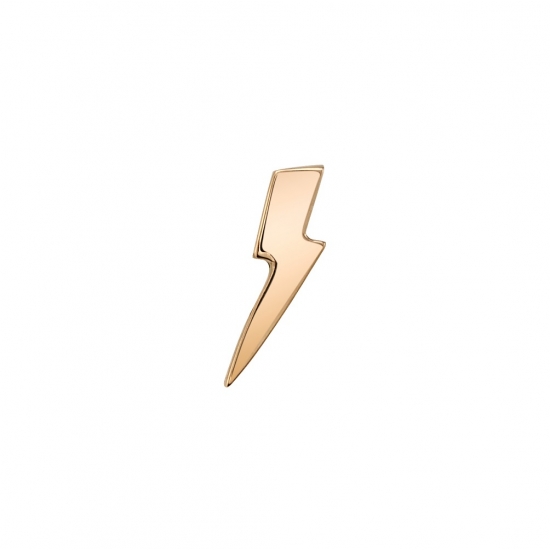 Charm with 8.5mm Lightning Bolt - Jump Ring to Attach to Navel Facing Ring