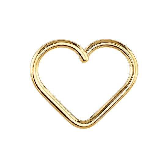 Heartbreaker Ring with Fixed 2mm Open Back Bezel