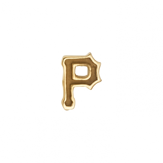 Pin with Pittsburgh Pirates Logo and Raised Edges - 5mm