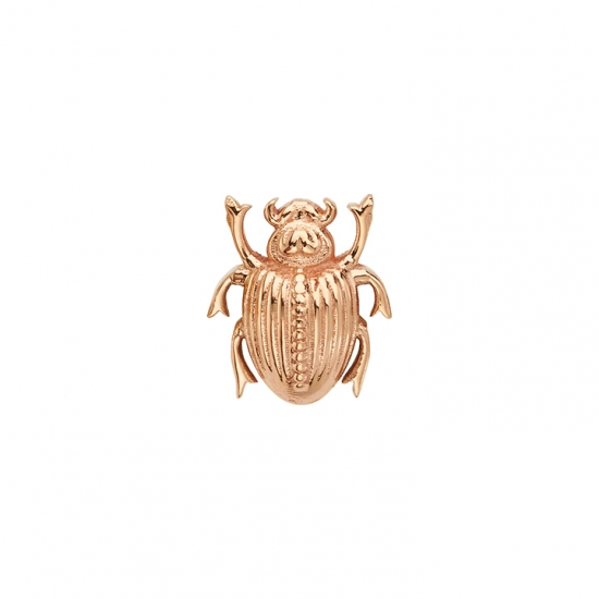 Threaded End with Scarab Beetle - 7x6.5mm