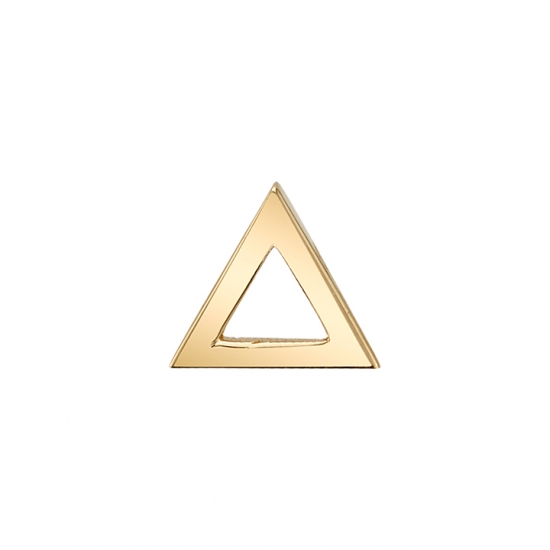 Pin with Open Triangle - 6mm