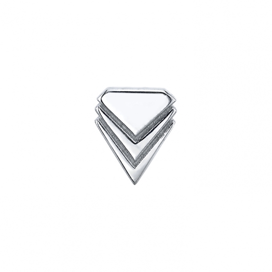 Pin - Kael - 5mm - 3 Diamond Profiles with Recessed Lines