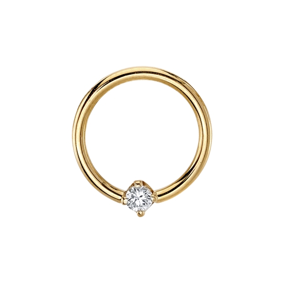 Fixed Ring with 2mm Round Prong