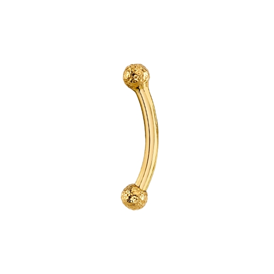 Pin with Flower 1 - 6mm - 1.75mm Gems