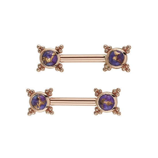 Charm with Mini Kandy - Jump Ring Top to Fit Navel Oriented Ring