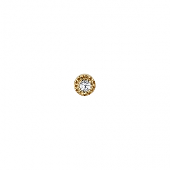 Tokyo - DOUBLE HINGE Ring with 3 Rows of 70x 1mm Gems - 2mm Gap Between Sections - 9mm Tall - 2x 16GA Hinge Closures In Line with Outer Gem Rows