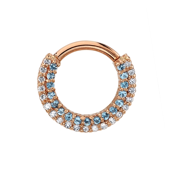 Pin with CUSTOM SIZE Afghan Round - 6.5mm - 2mm Bezel in Center
