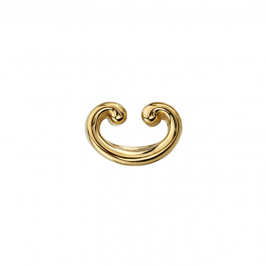 Pin with Swoosh - 5.5mm - Decorative End with Curled Edges