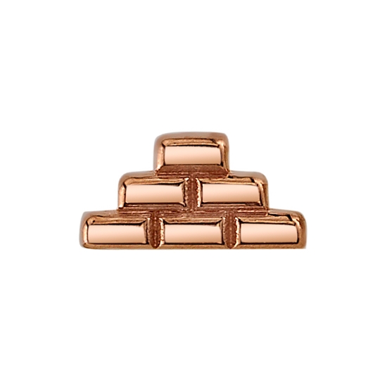Pin - Another Brick - 5mm - Brick Stack with Recessed Lines