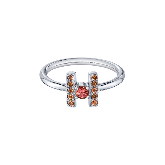 Fixed Ring with Kalani - 6x5.5mm - 2 Vertial Rows of 5x 1mm Prongs with Single 2mm Prong Between - Curved For Ring