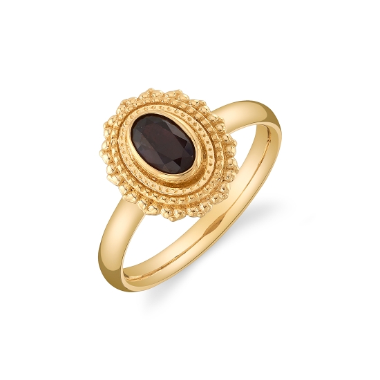 Custom Lindsay - Hinge Ring with 4mm Puff Heart Surrounded by 2x 2mm Round Prong Accents - 16GA Hinge