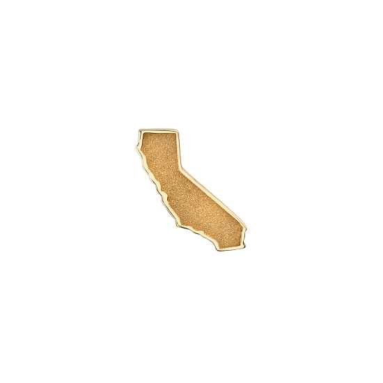 Threaded End with California State - 9mm - Raised Edges and Sandblasted Hollows