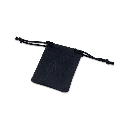 BVLA Drawstring Pouch – Black - 2.75x2in
