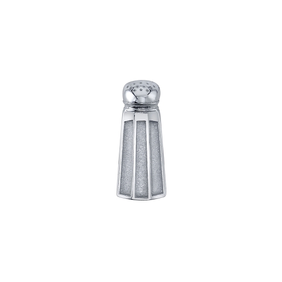 Threaded End with The Salt - 10x4.5mm - Salt Shaker with Sandblasted Relief
