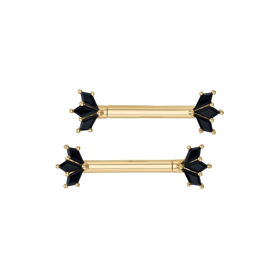 Threaded End - Daydream - 7x5mm - 3x 4x2mm Kite Prongs