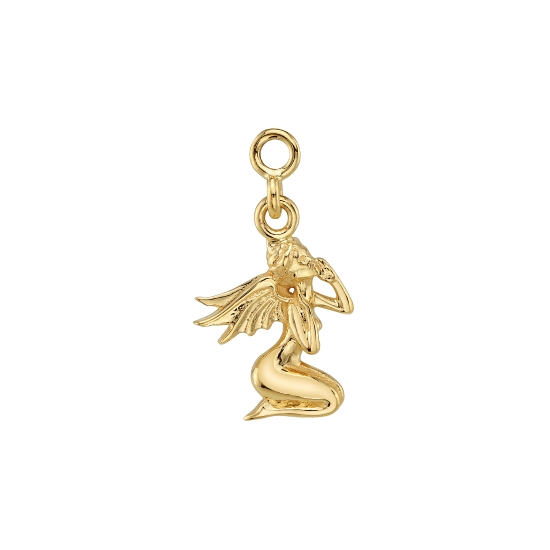 Threaded End with Devil on My Shoulder - 10mm - Whispering Feminine Devil - RIGHT FACING