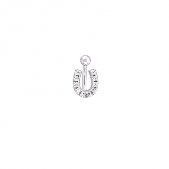 Pin with Threexbez - 1.5mm Bezel Surrounded by 3x Tiny Beads