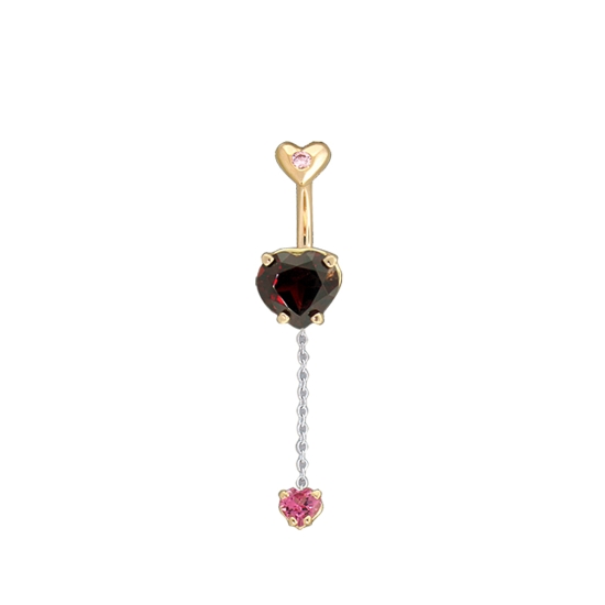 Pin with Handmade Filigree Design - Natalie - 8x3mm