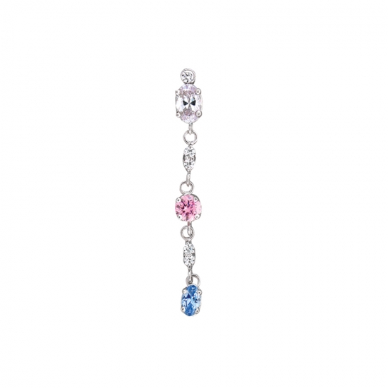 Pin with Harlequin - 5mm - 1.75mm Gem