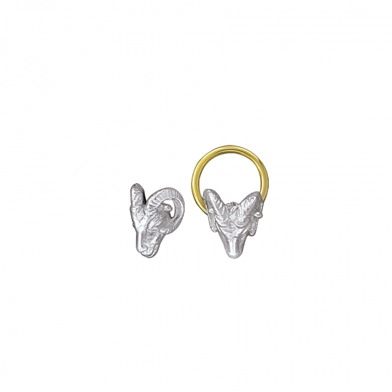 Captive Ram's Head - THIS IS SILVER