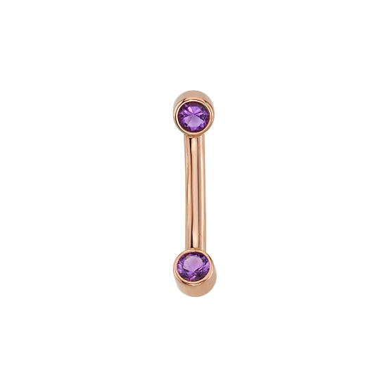 Pin with Round Bezel - 2mm