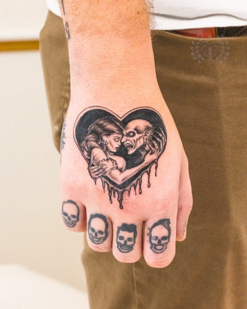 Dagger tattoo concept example
