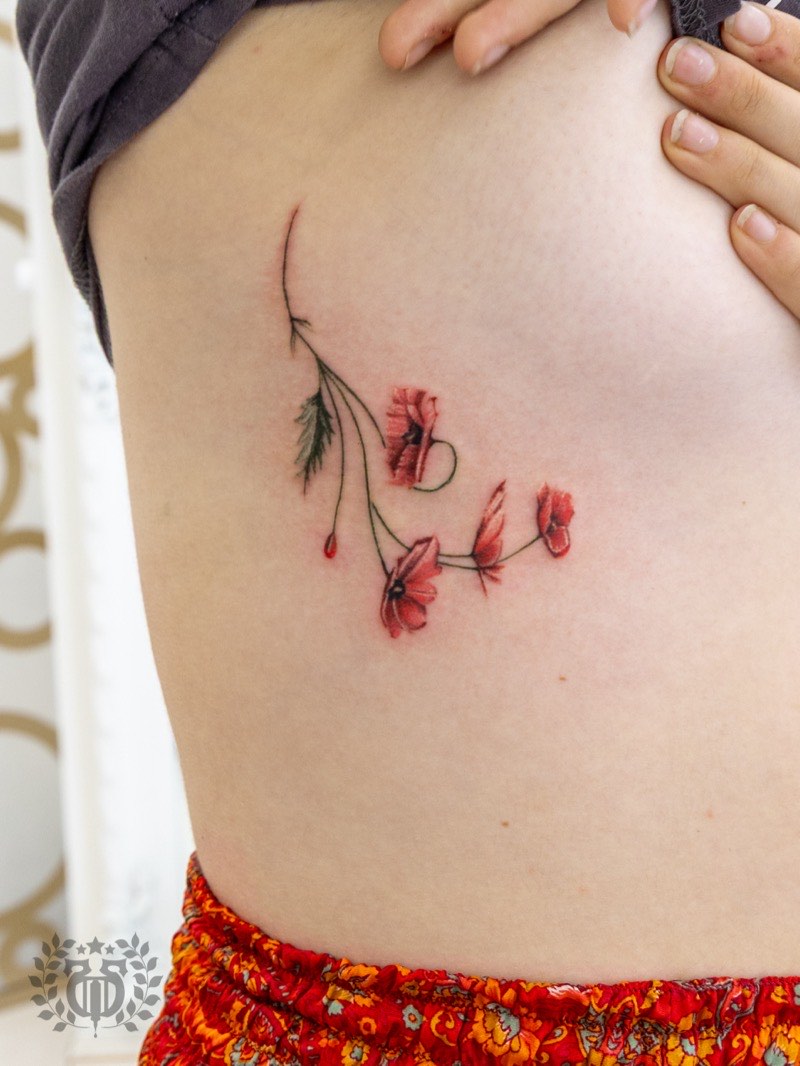 Hummingbird tattoo concept example