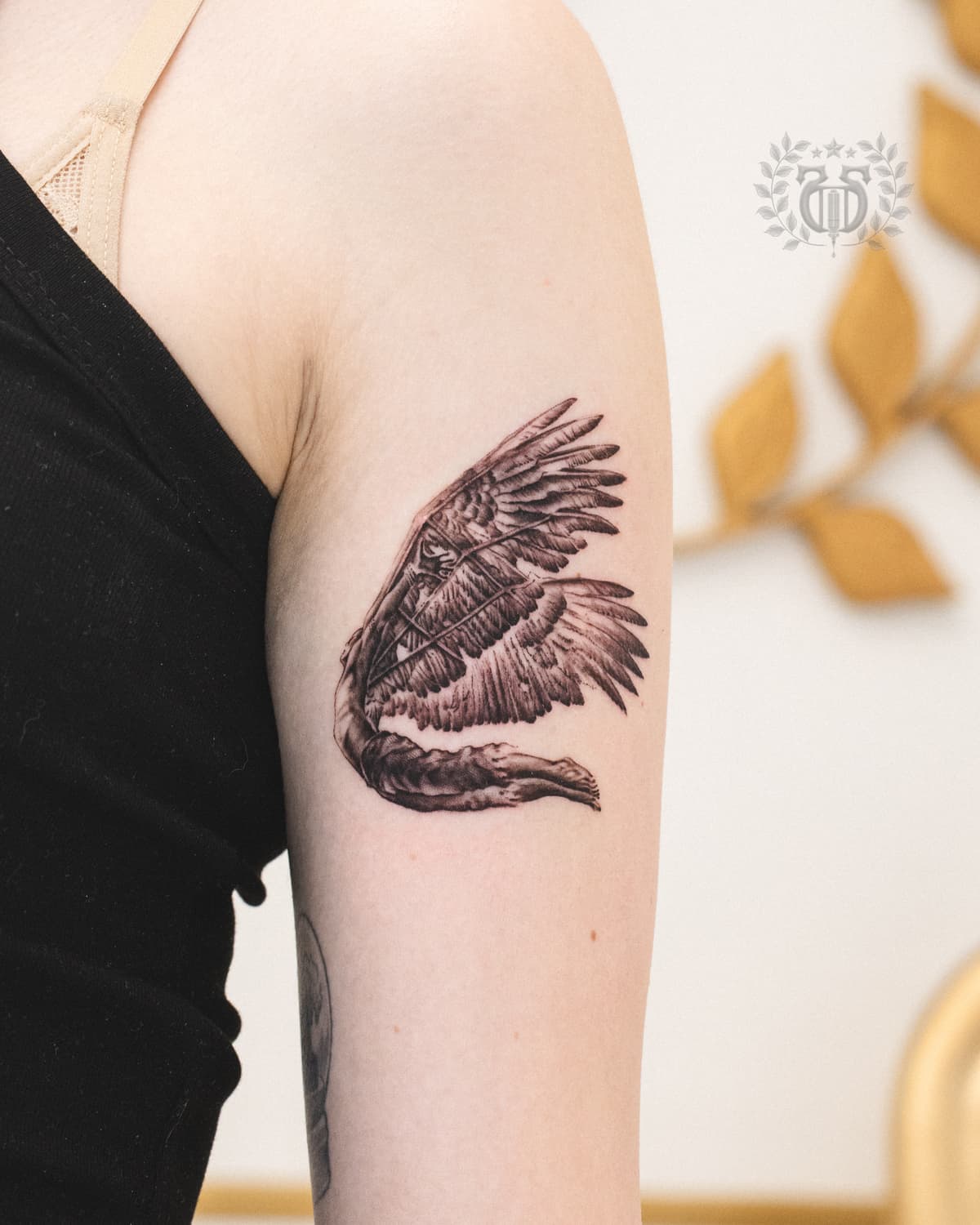 Raa photorealism portrait tattoo, Apollo Studio LA