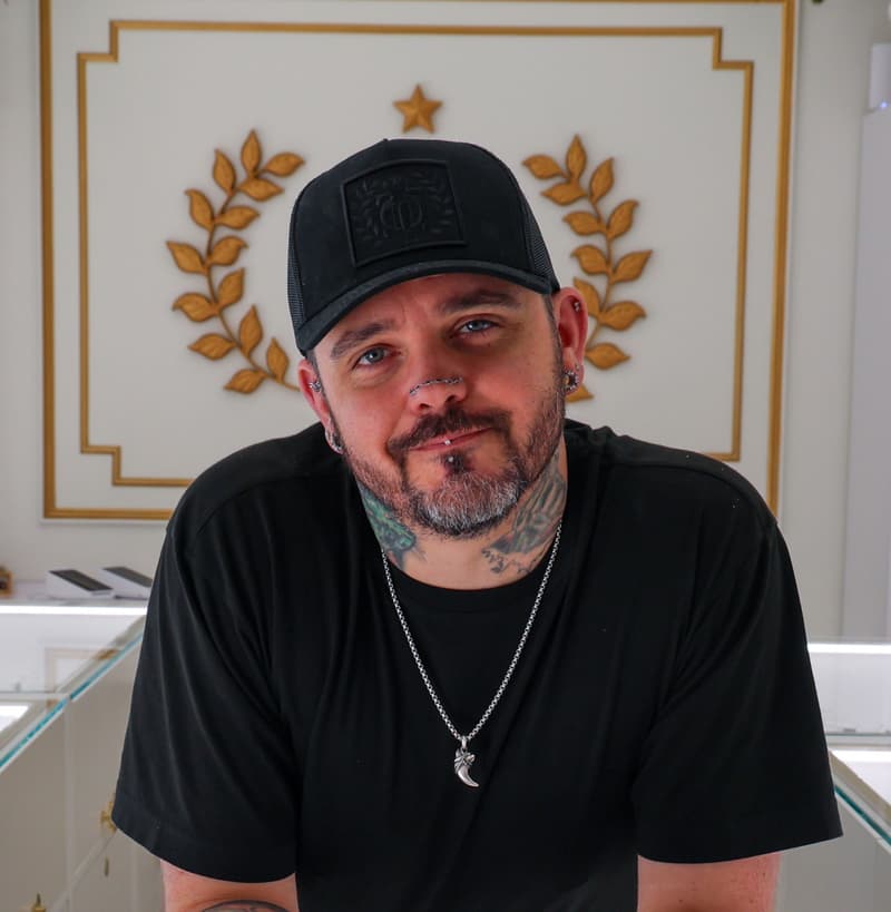 Blue Mason, founder of Apollo Tattoo Studio