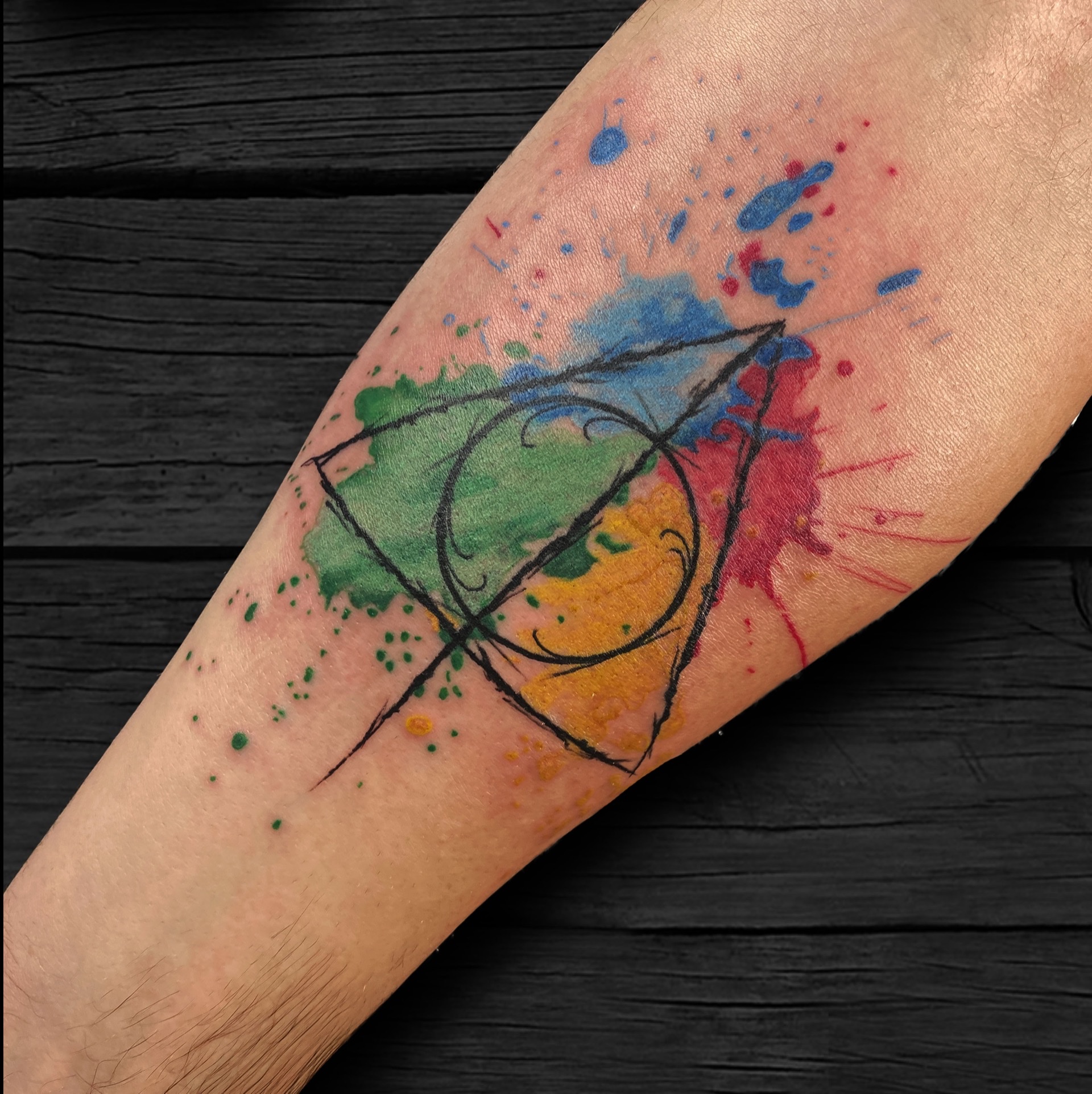 Watercolor Tattoo Artist Los Angeles