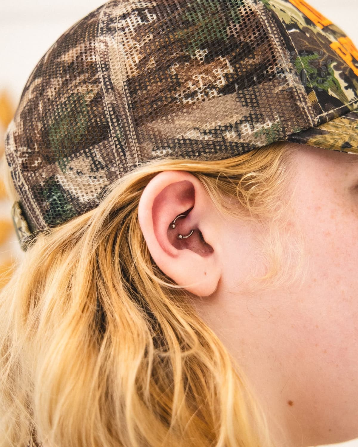 Daith piercing at Apollo Studio Los Angeles
