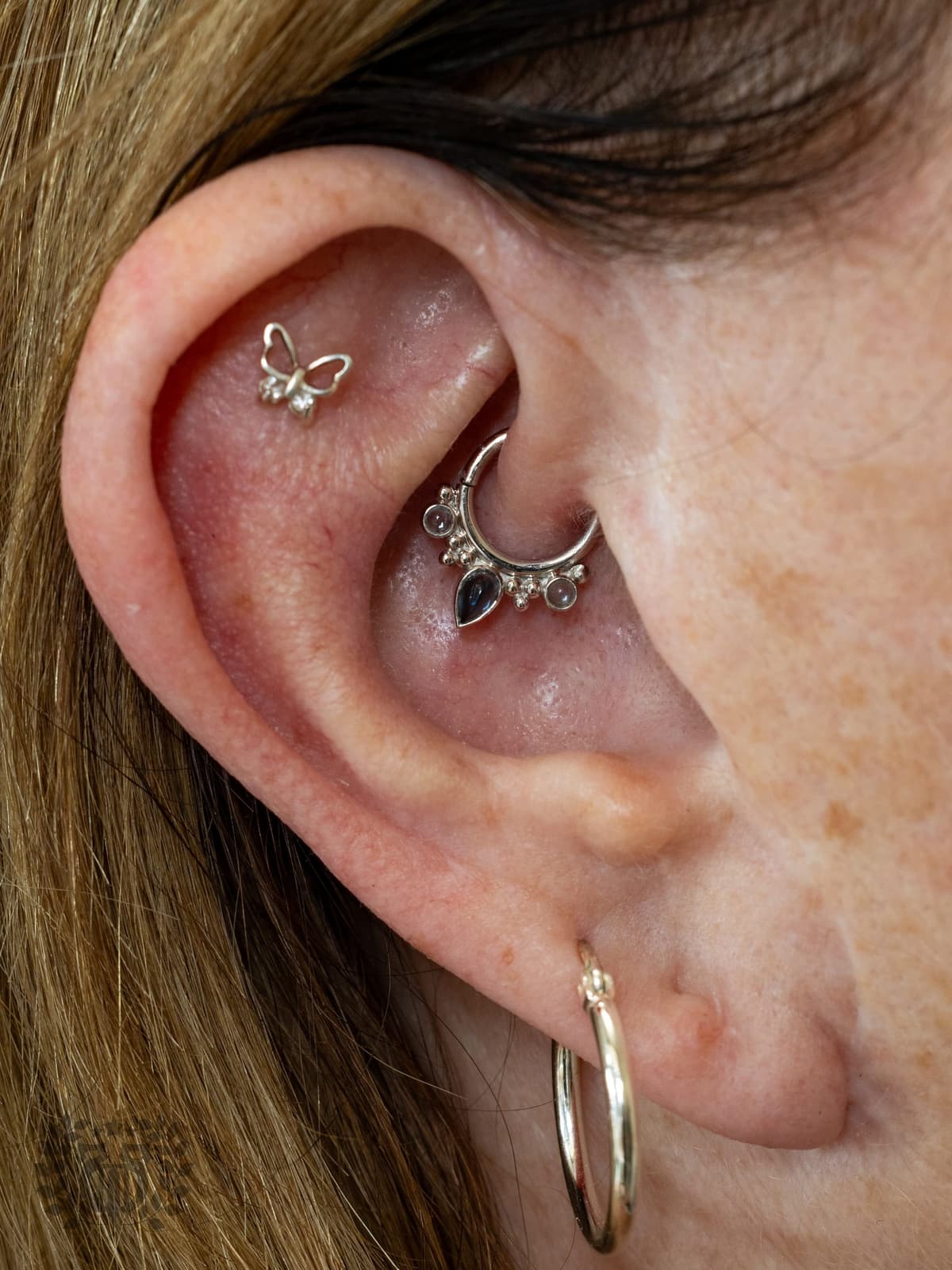 Daith piercing at Apollo Studio Los Angeles