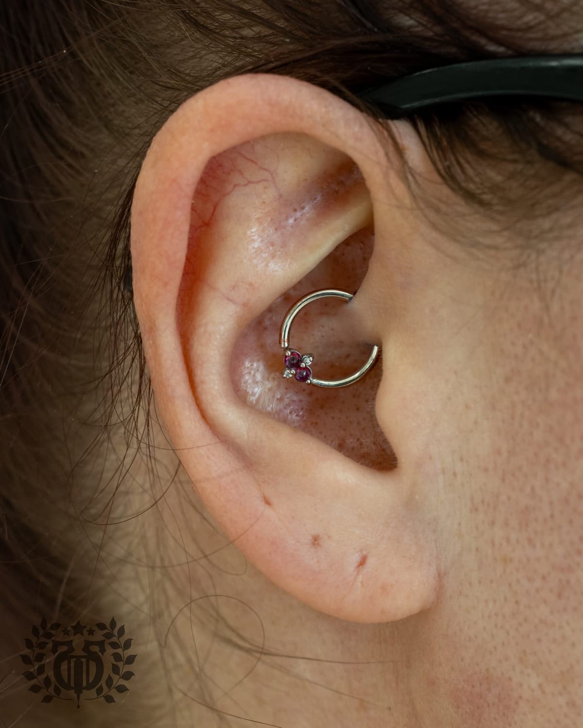 Daith piercing at Apollo Studio Los Angeles