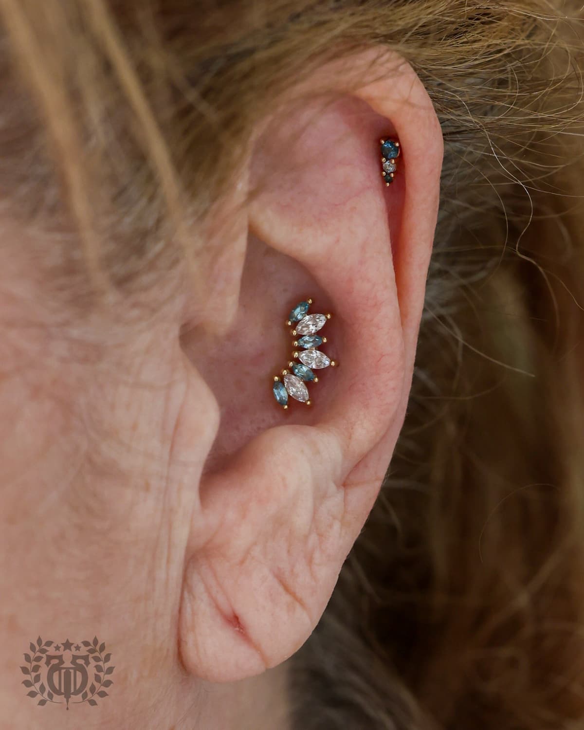 Helix piercing at Apollo Studio Los Angeles