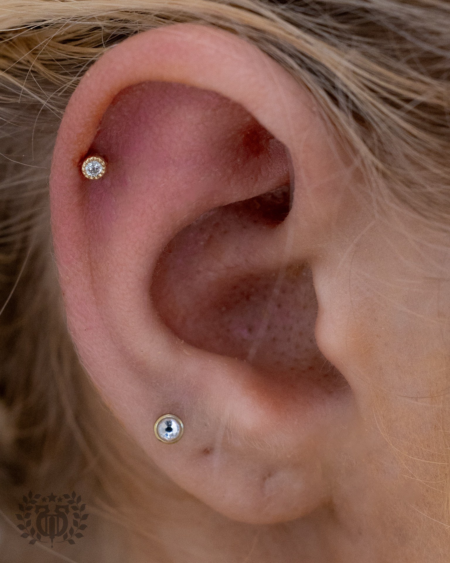 Helix piercing at Apollo Studio Los Angeles