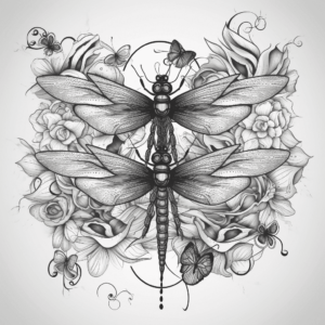 Dragonfly’s Essence in Ink