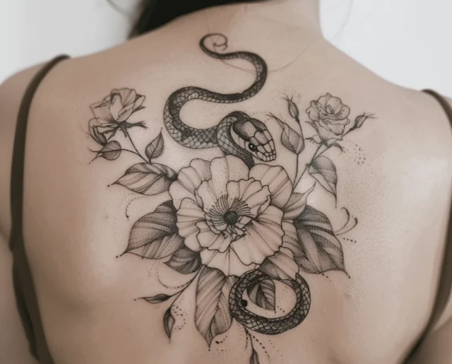 Floral Snake: Beauty and Danger