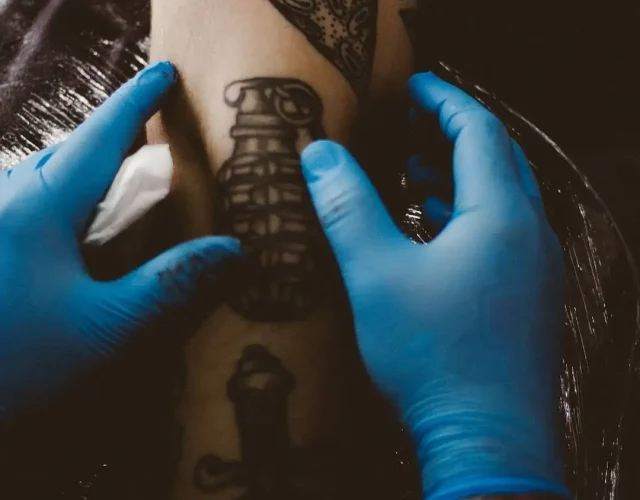 Black and Gray Tattoos Long Last | Black Ink Tattoo Shop California
